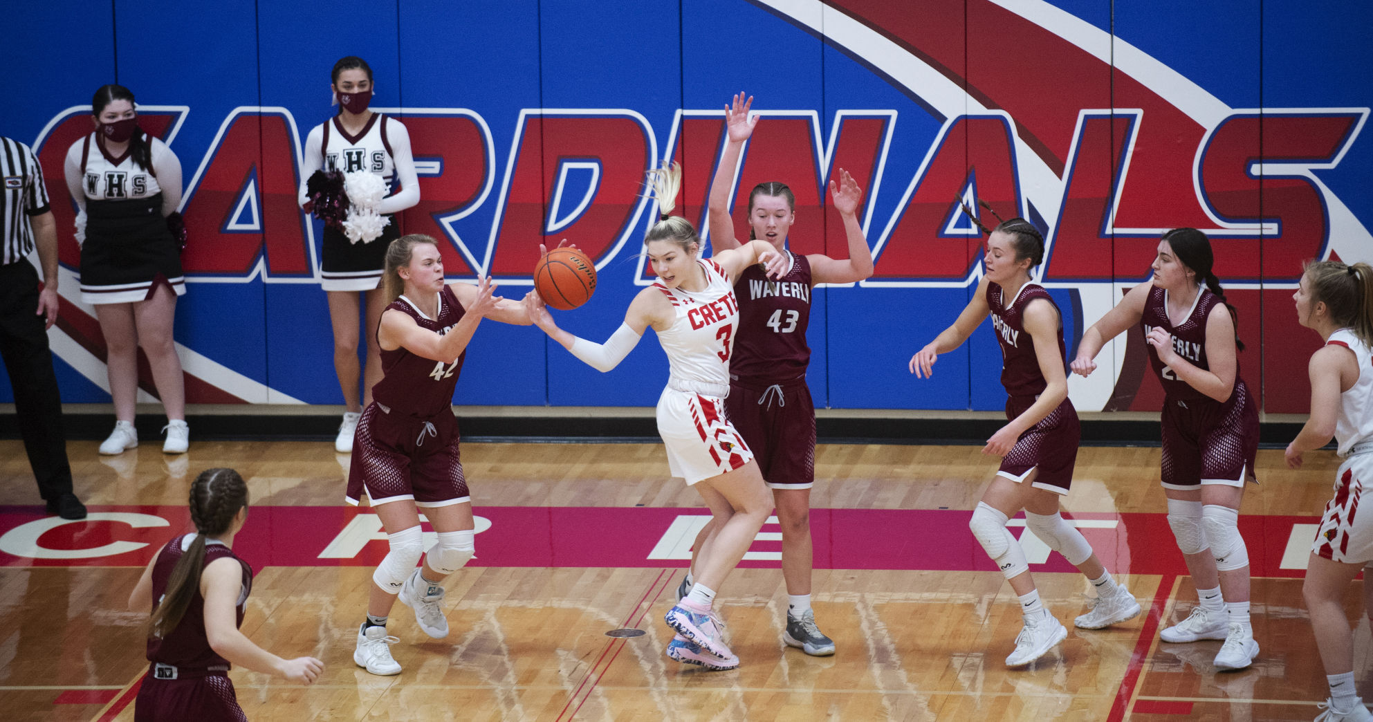 Crete vs. Waverly/district basketball 2.20